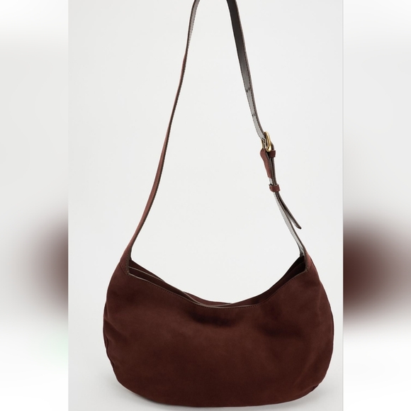 BNWT! Zara suede crossbody bag ( leather/ cow& goat) - Picture 8 of 12